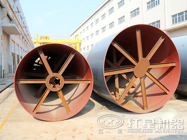 磷石膏烘干機內部圖 磷石膏烘干機內部圖