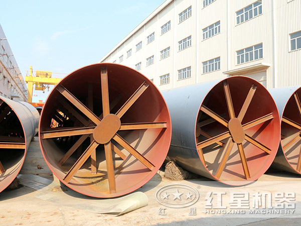 煤泥轉筒烘干機內部結構 煤泥轉筒烘干機內部結構
