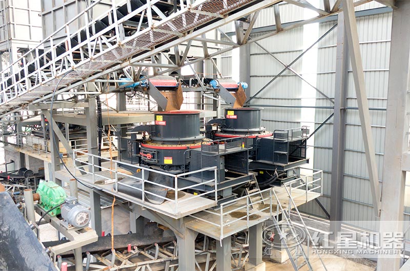 江蘇客戶大型砂石現場沖擊式破碎機 江蘇客戶大型砂石現場沖擊式破碎機