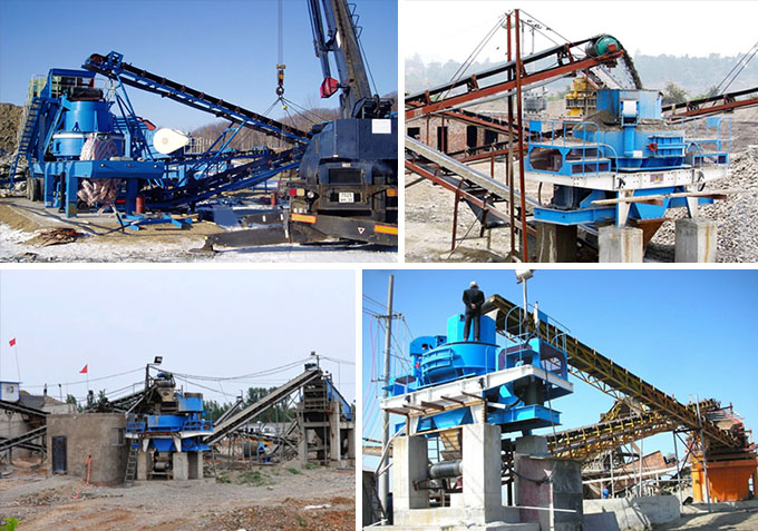 制砂生產現場 制砂生產現場