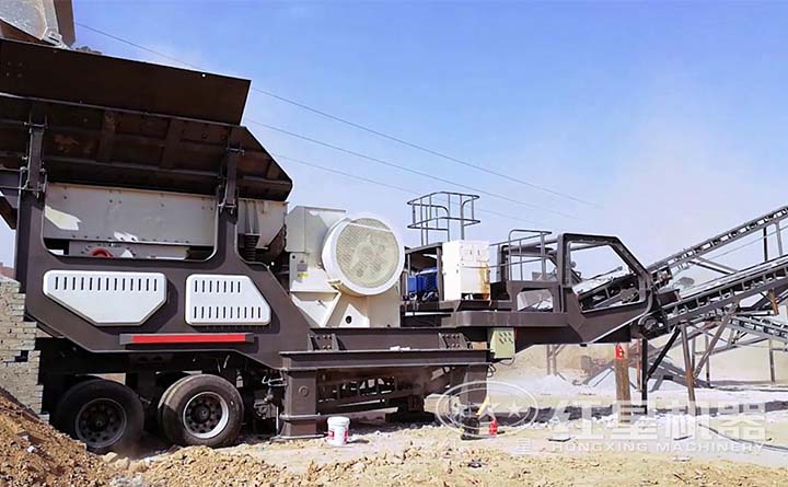 移動破碎機客戶現場 移動破碎機客戶現場