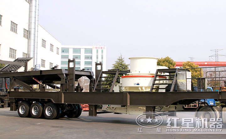 移動式卵石制砂機 移動式卵石制砂機