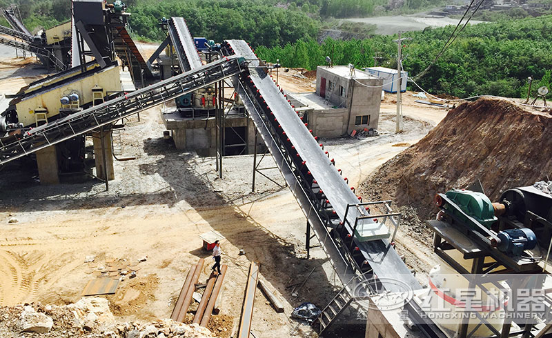 南陽玄武巖破碎現場 南陽玄武巖破碎現場