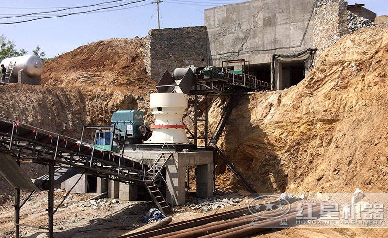 南陽玄武巖破碎現場 南陽玄武巖破碎現場