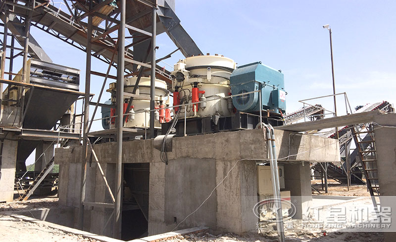 南陽玄武巖破碎現場 南陽玄武巖破碎現場