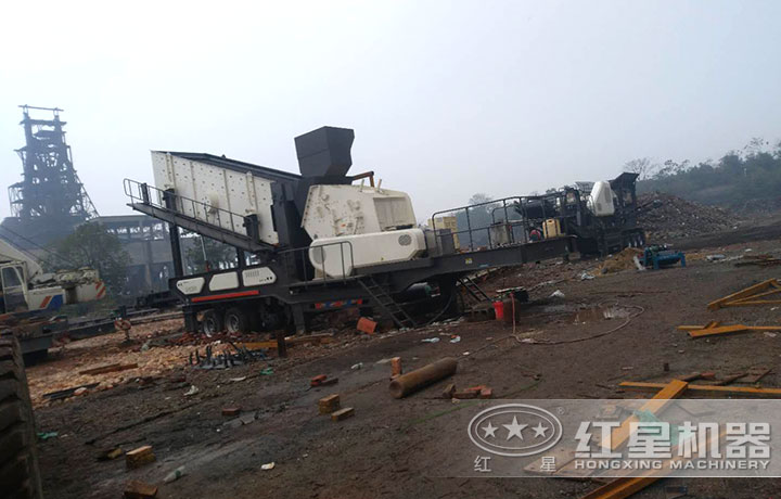 處理建筑垃圾現場 處理建筑垃圾現場