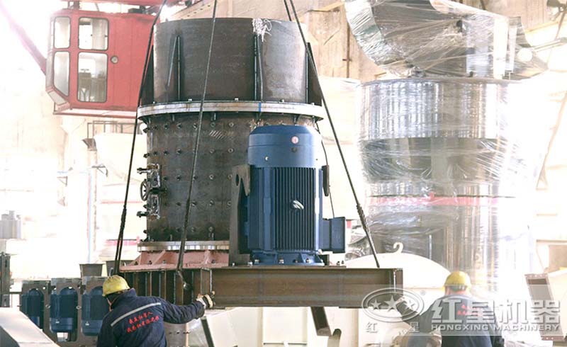 立式破碎機(jī)生產(chǎn)車(chē)間 立式破碎機(jī)生產(chǎn)車(chē)間