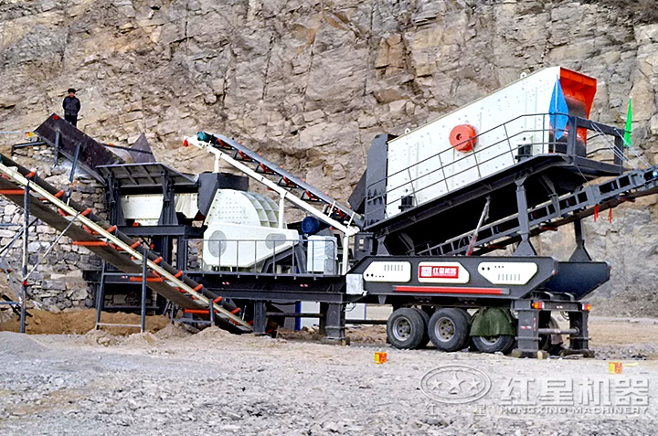 馬鞍山移動碎石生產線 馬鞍山移動碎石生產線