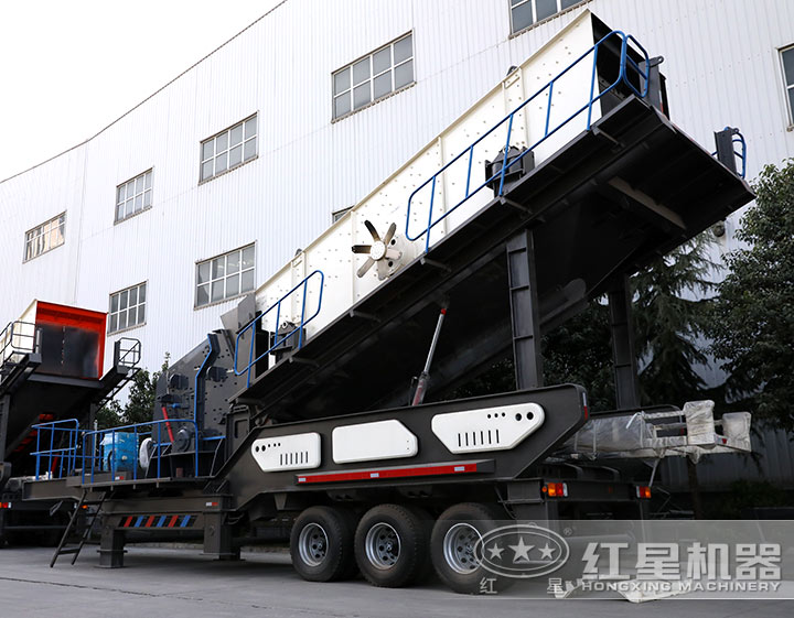 車載移動碎石機 車載移動碎石機