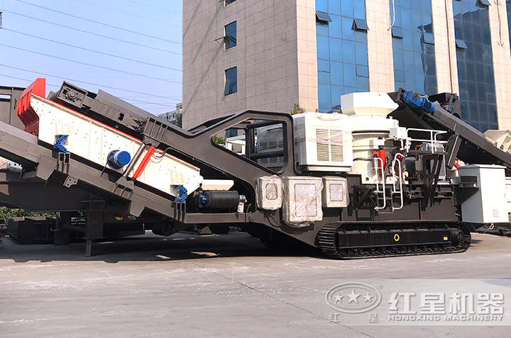 車載移動碎石機出廠圖 車載移動碎石機出廠圖