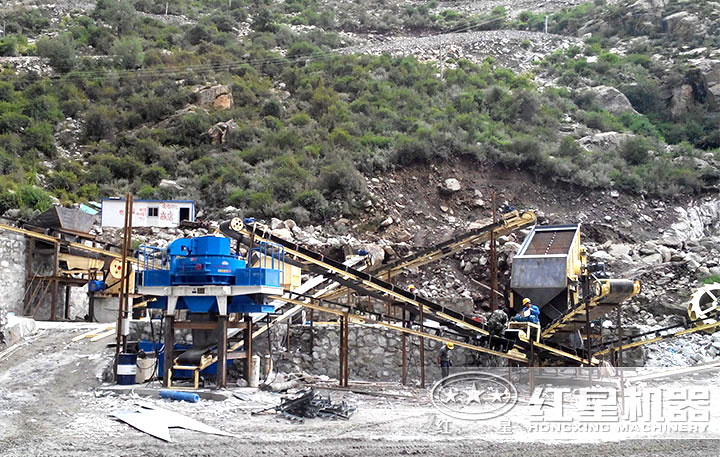 石英制砂機現場 石英制砂機現場