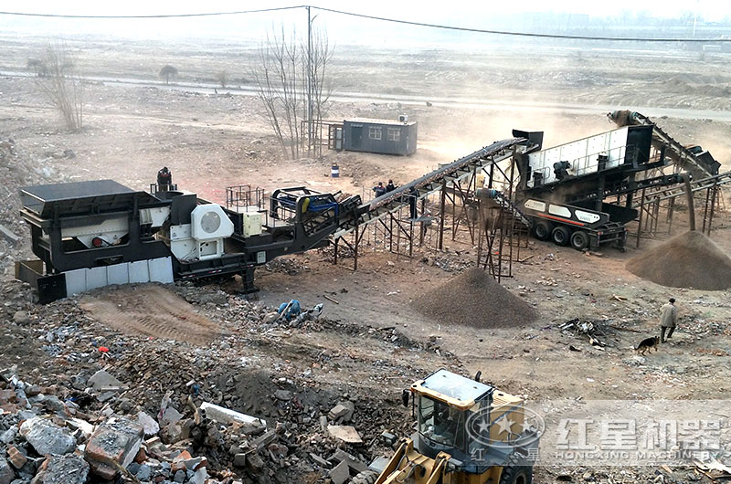 移動式粉碎機器 移動式粉碎機器