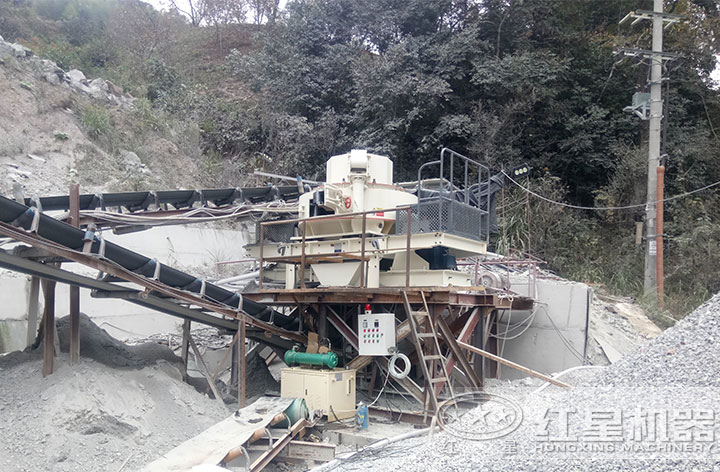 VSI制砂機作業現場 VSI制砂機作業現場