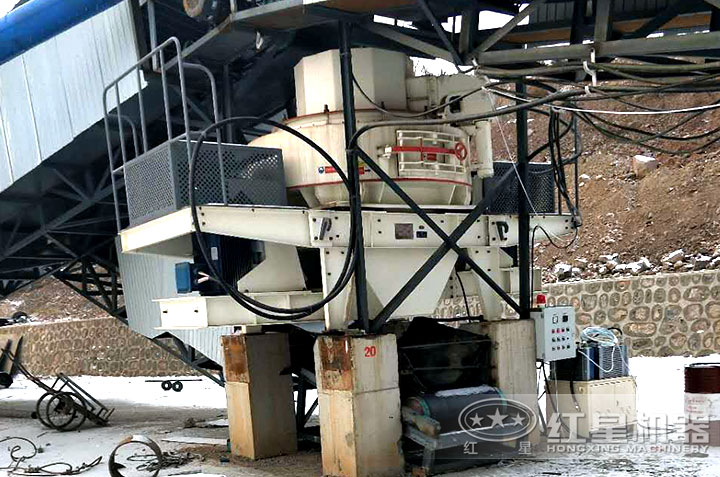 制砂機作業現場 制砂機作業現場