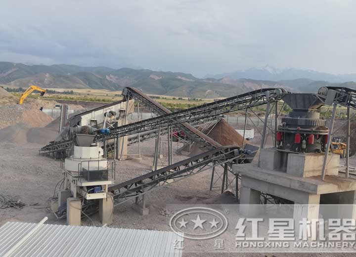 石頭變沙子用戶生產現場,可就近安排現場參觀配置同等設備 石頭變沙子用戶生產現場,可就近安排現場參觀配置同等設備