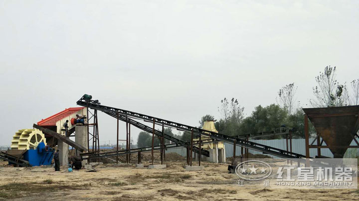 沙子廠生產現(xiàn)場 沙子廠生產現(xiàn)場