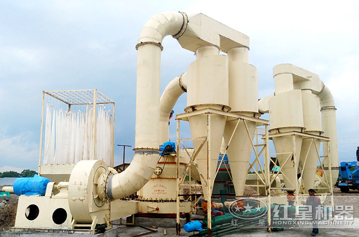 白灰生產現場 白灰生產現場