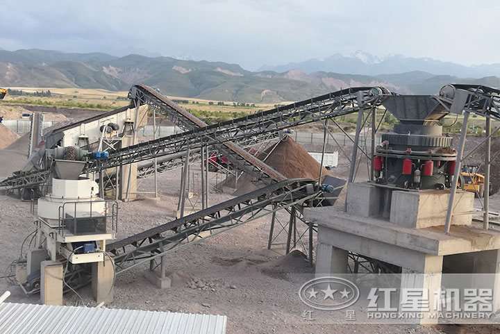 全液壓圓錐破與VSI制砂機現場 全液壓圓錐破與VSI制砂機現場