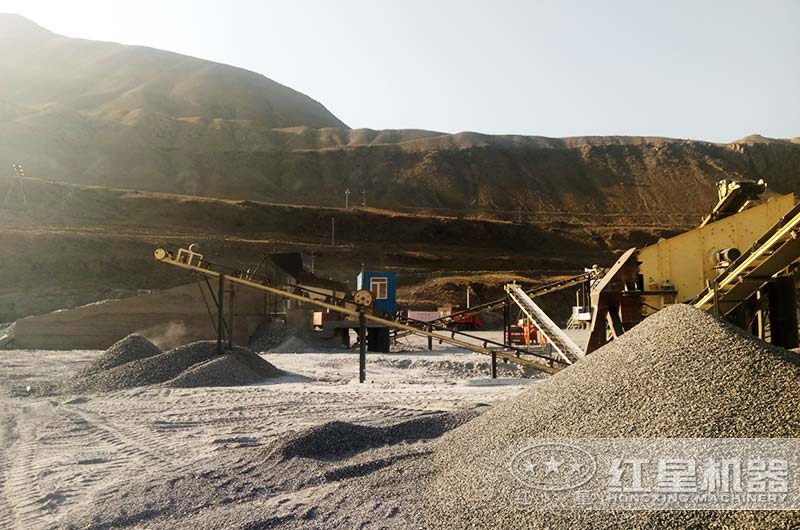 制砂現場 制砂現場