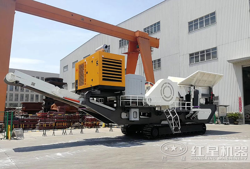 履帶式建筑垃圾粉碎機 履帶式建筑垃圾粉碎機