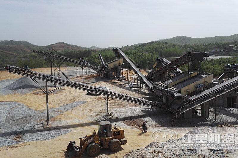 制砂現場 制砂現場