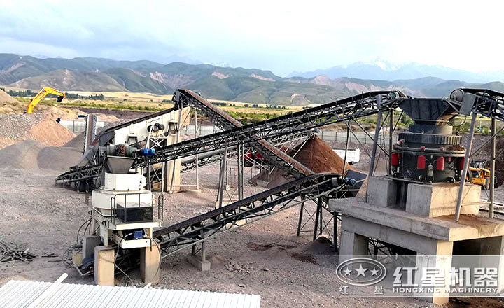 河卵石制砂機客戶現場 河卵石制砂機客戶現場