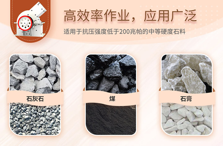 錘式破碎機處理物料 錘式破碎機處理物料