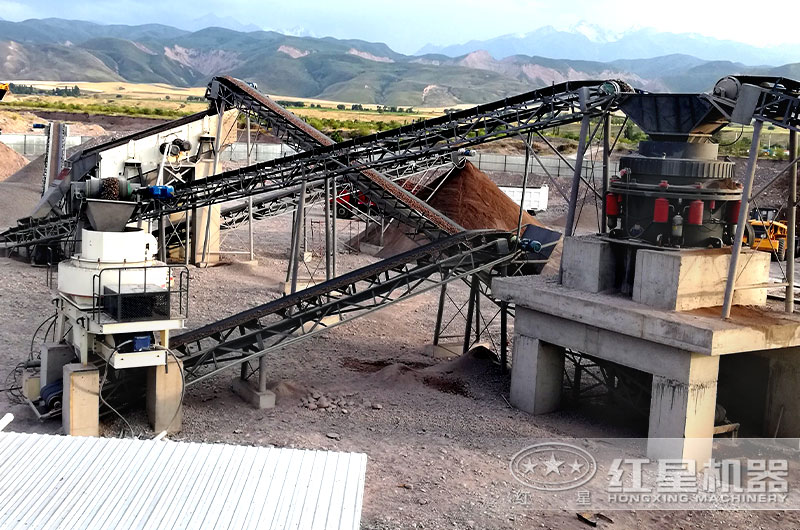 干式制砂生產線實拍 干式制砂生產線實拍