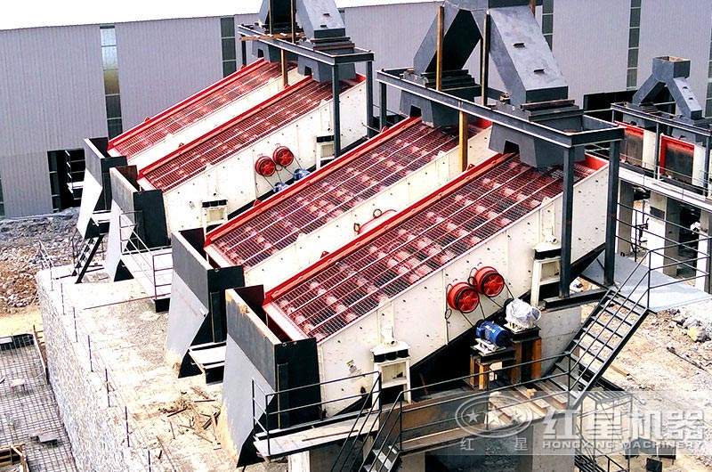 振動篩作業現場 振動篩作業現場