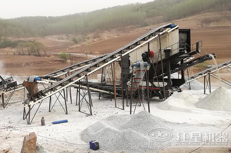 移動破碎機生產現場 移動破碎機生產現場