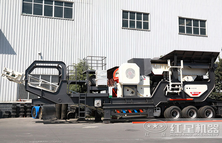 輪胎式建筑垃圾處理設備 輪胎式建筑垃圾處理設備