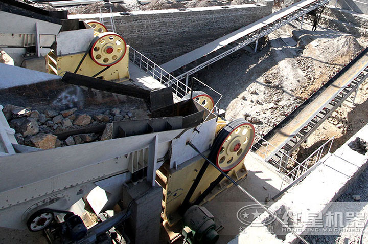 時產200顎式破碎機用戶現場 時產200顎式破碎機用戶現場