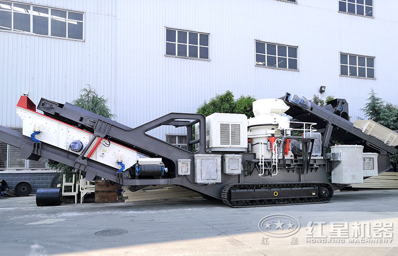 履帶式移動建筑垃圾處理設備 履帶式移動建筑垃圾處理設備