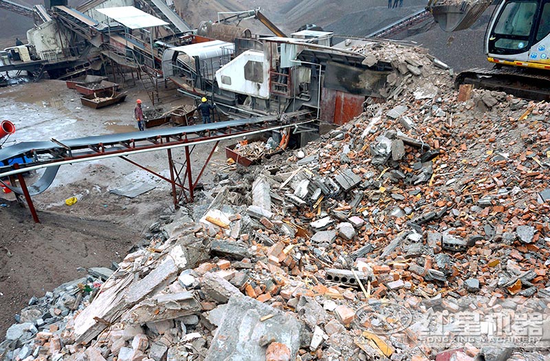 建筑廢料現場 建筑廢料現場