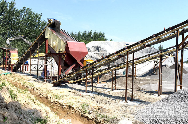 磕石子設(shè)備現(xiàn)場 磕石子設(shè)備現(xiàn)場