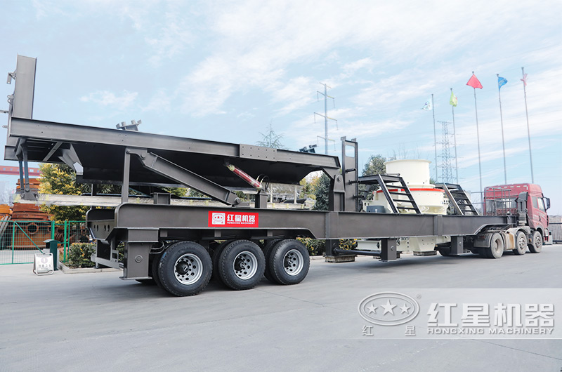 移動式鵝卵石制沙機 移動式鵝卵石制沙機