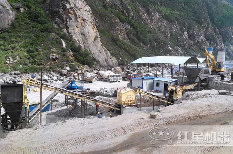 中型成套磨石頭設備 中型成套磨石頭設備