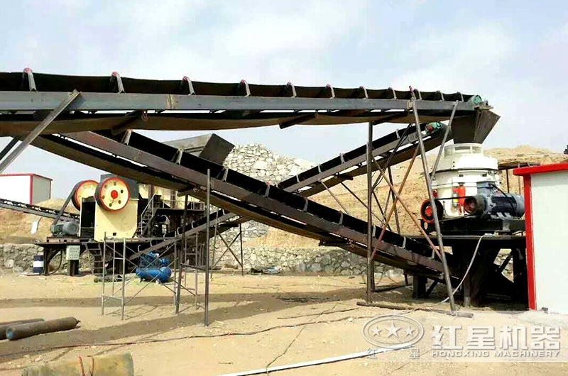 破碎生產線現場 破碎生產線現場