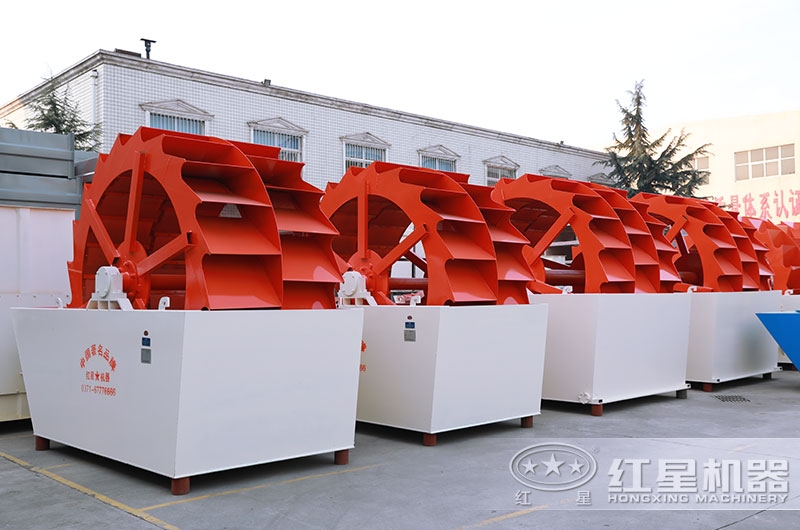 輪斗式洗砂機 輪斗式洗砂機