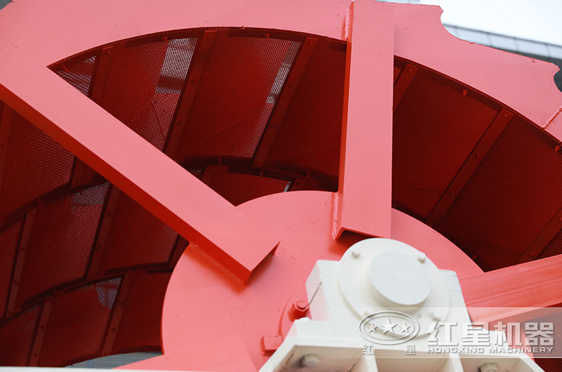輪斗式洗砂機細節展示 輪斗式洗砂機細節展示