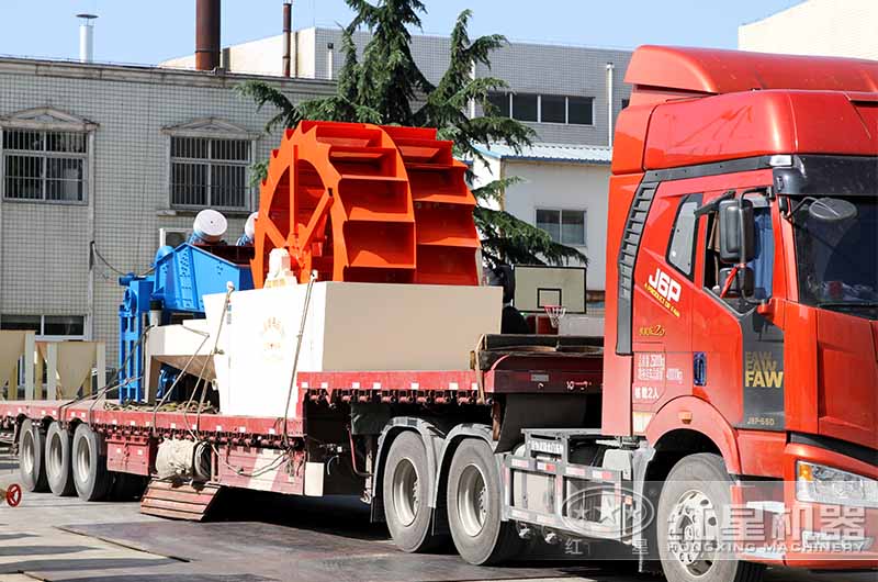 紅星機器沙場洗沙設備發貨 紅星機器沙場洗沙設備發貨