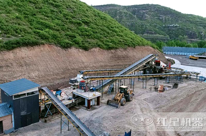 石頭制沙生產線圖片 石頭制沙生產線圖片