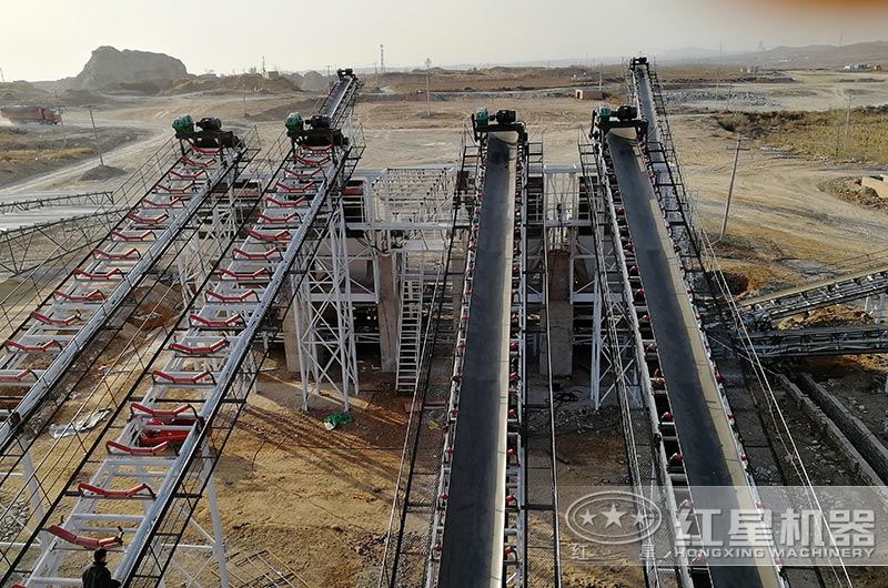 皮帶輸送機現場圖片 皮帶輸送機現場圖片