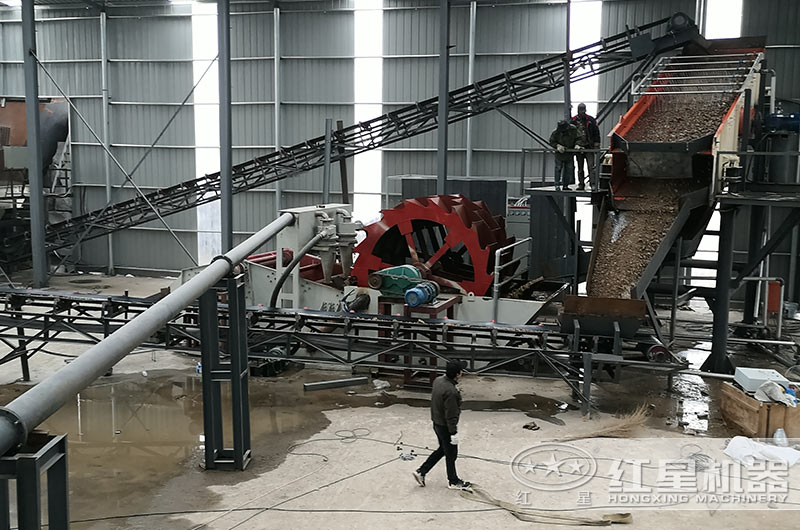 小型洗沙一體機作業(yè)現(xiàn)場 小型洗沙一體機作業(yè)現(xiàn)場