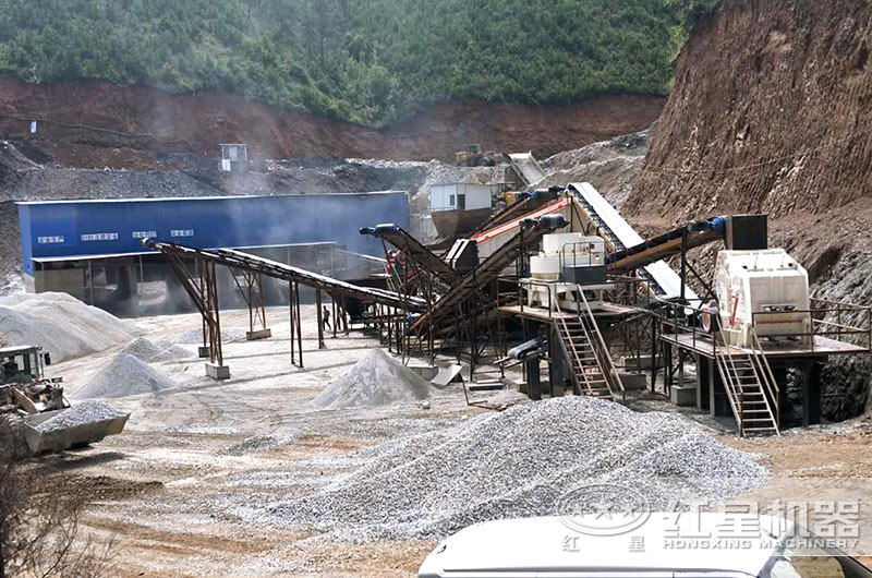 制砂設備生產(chǎn)現(xiàn)場,反擊破搭配制砂機,破碎軟料 制砂設備生產(chǎn)現(xiàn)場,反擊破搭配制砂機,破碎軟料