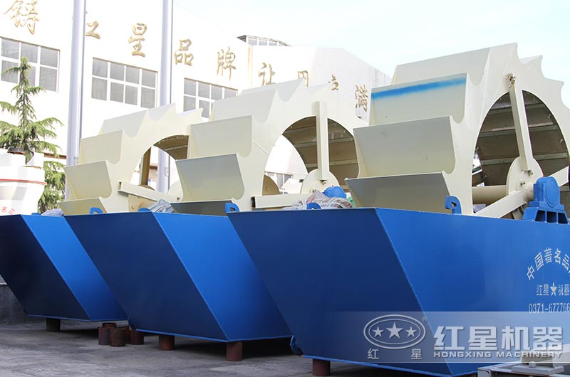 輪斗式洗砂機 輪斗式洗砂機
