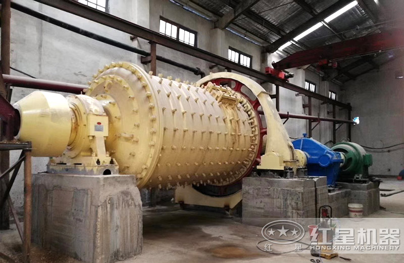 球磨機現場 球磨機現場