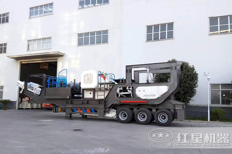 輪胎式流動碎石車 輪胎式流動碎石車