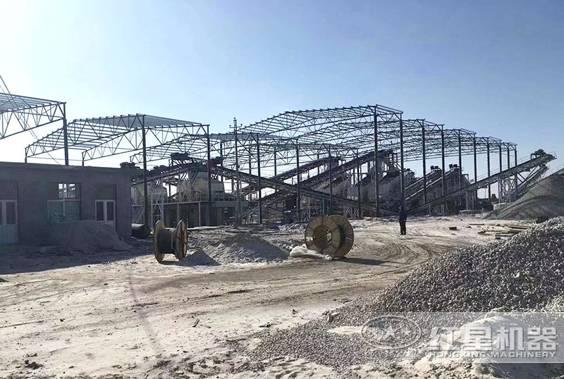碎石生產線現場 碎石生產線現場