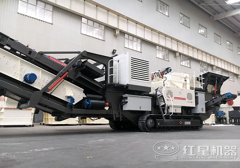 履帶式磚渣破碎機設備 履帶式磚渣破碎機設備